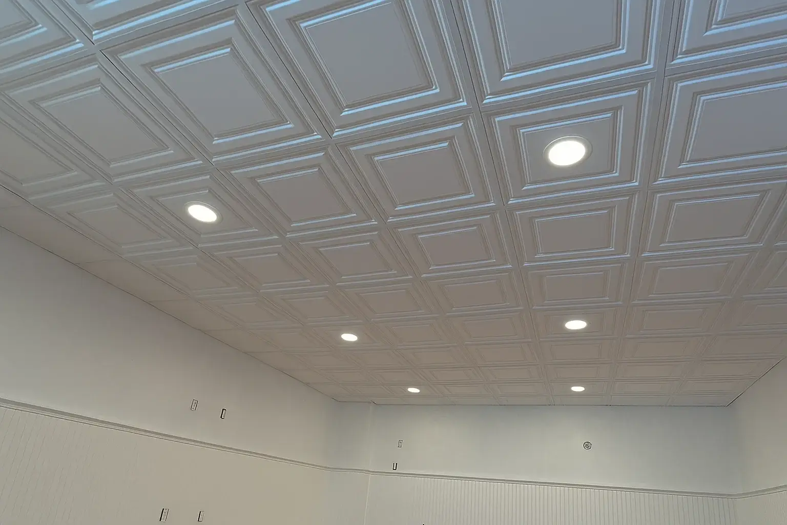 Insulation and drywall installation project